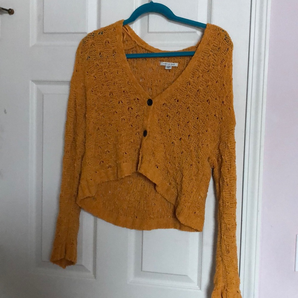 Mustard American Eagle Sweater